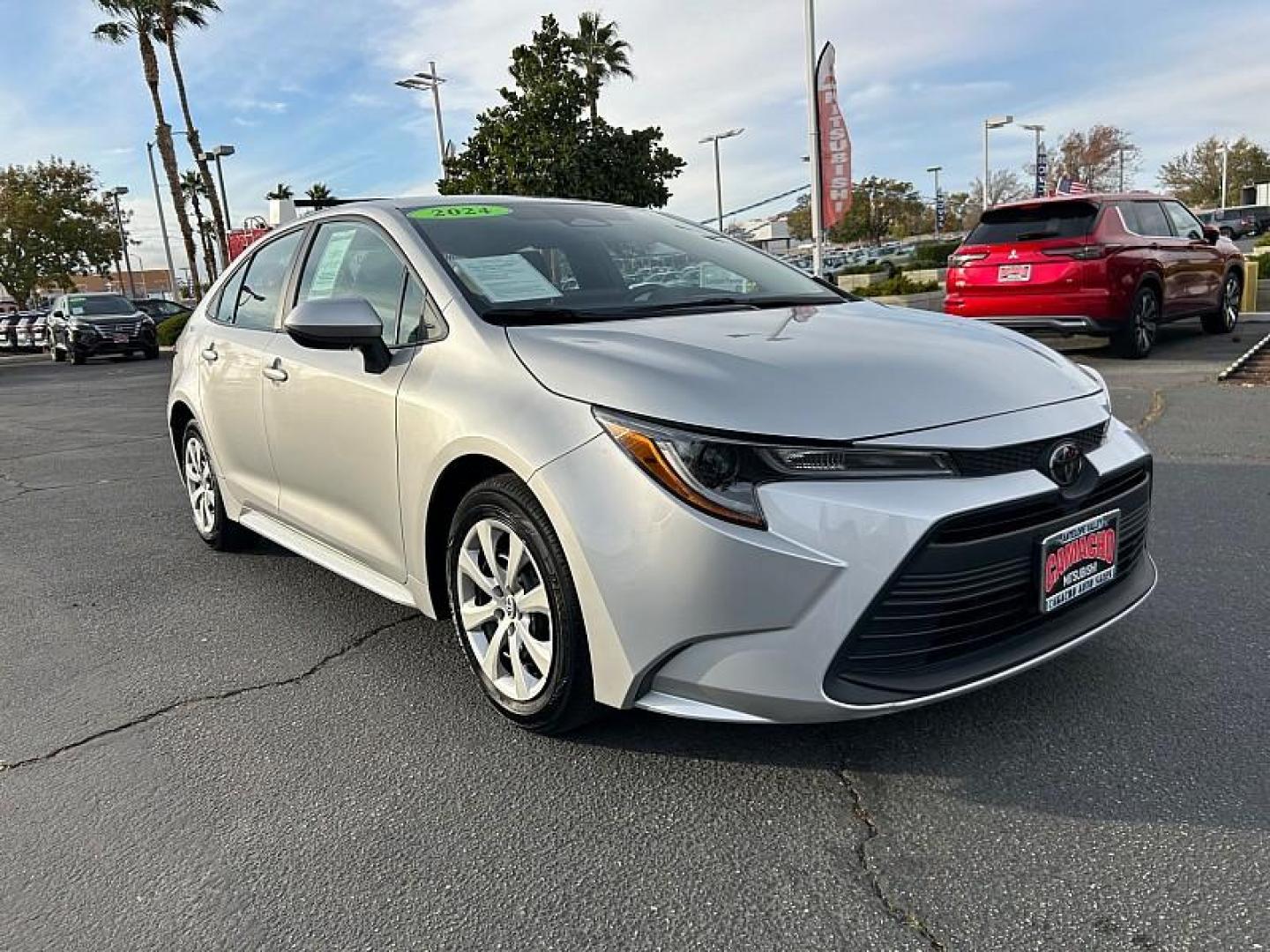 2024 SILVER Toyota Corolla (5YFB4MDE0RP) with an 4-Cyl Hybrid 1.8 Liter engine, Automatic CVT transmission, located at 412 Auto Vista Drive, Palmdale, CA, 93551, (661) 945-0620, 34.592636, -118.136681 - Photo#0