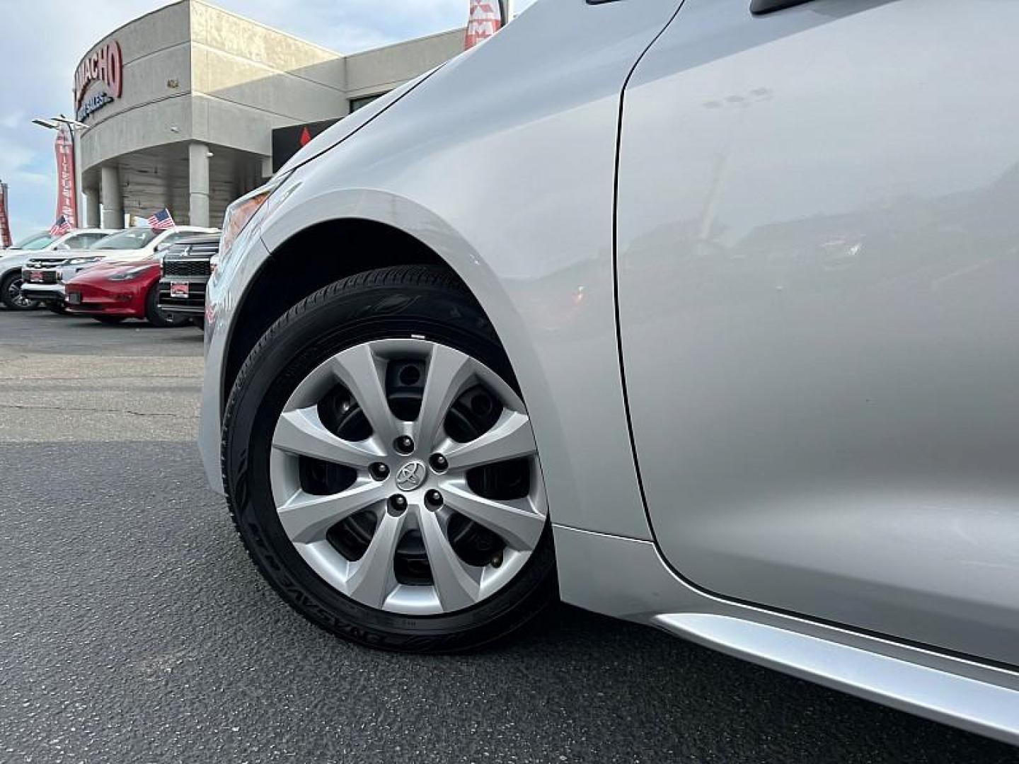2024 SILVER Toyota Corolla (5YFB4MDE0RP) with an 4-Cyl Hybrid 1.8 Liter engine, Automatic CVT transmission, located at 412 Auto Vista Drive, Palmdale, CA, 93551, (661) 945-0620, 34.592636, -118.136681 - Photo#12