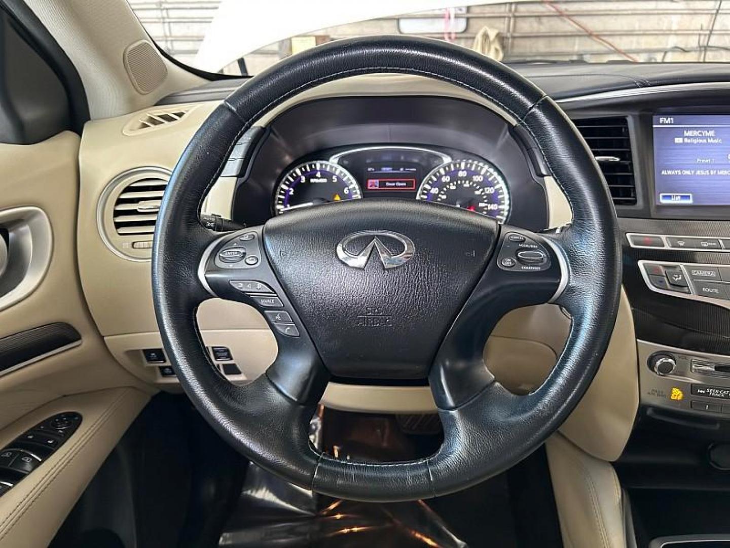 2016 WHITE INFINITI QX60 (5N1AL0MN8GC) with an V6 3.5 Liter engine, Auto CVT Manual Spt transmission, located at 412 Auto Vista Drive, Palmdale, CA, 93551, (661) 945-0620, 34.592636, -118.136681 - Photo#11