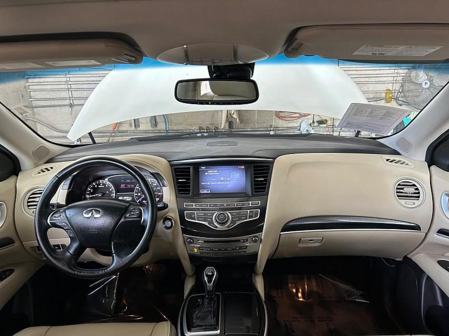 2016 WHITE INFINITI QX60 (5N1AL0MN8GC) with an V6 3.5 Liter engine, Auto CVT Manual Spt transmission, located at 412 Auto Vista Drive, Palmdale, CA, 93551, (661) 945-0620, 34.592636, -118.136681 - Photo#12