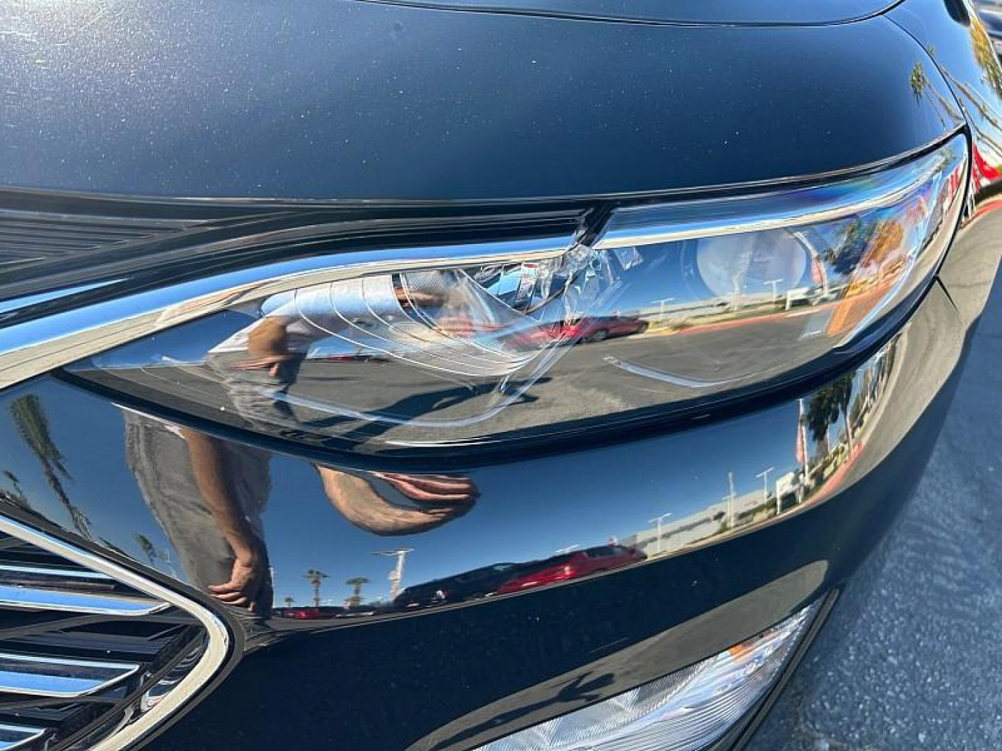 2024 BLACK Chevrolet Malibu (1G1ZD5ST2RF) with an 4-Cyl Turbo 1.5 Liter engine, Automatic CVT transmission, located at 412 Auto Vista Drive, Palmdale, CA, 93551, (661) 945-0620, 34.592636, -118.136681 - Photo#3