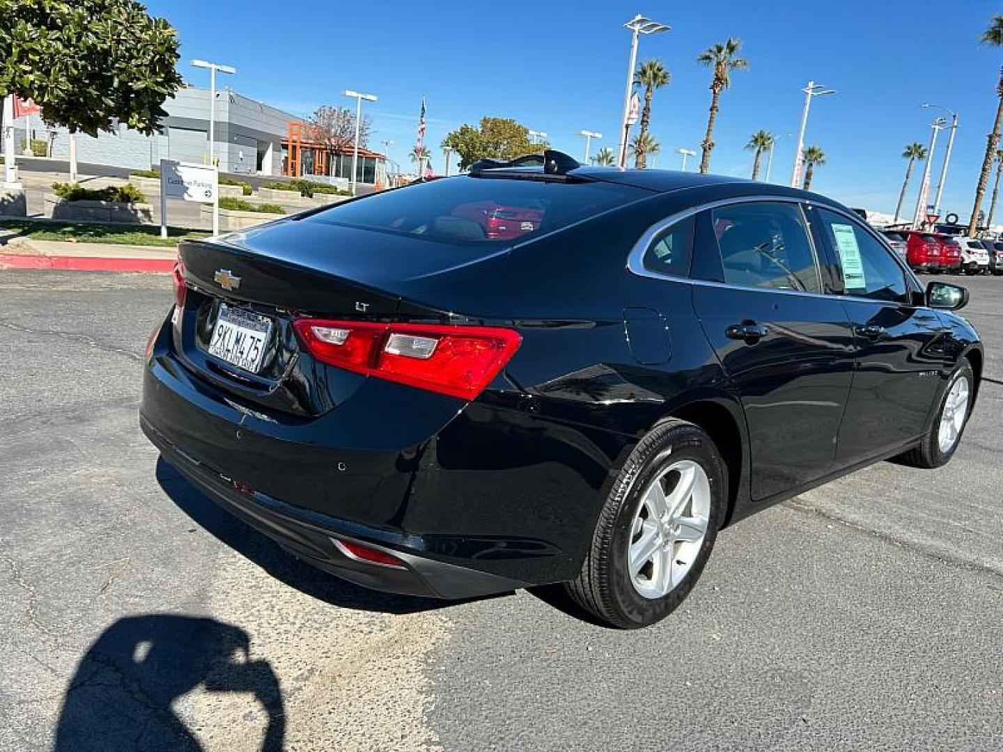 2024 BLACK Chevrolet Malibu (1G1ZD5ST2RF) with an 4-Cyl Turbo 1.5 Liter engine, Automatic CVT transmission, located at 412 Auto Vista Drive, Palmdale, CA, 93551, (661) 945-0620, 34.592636, -118.136681 - Photo#10