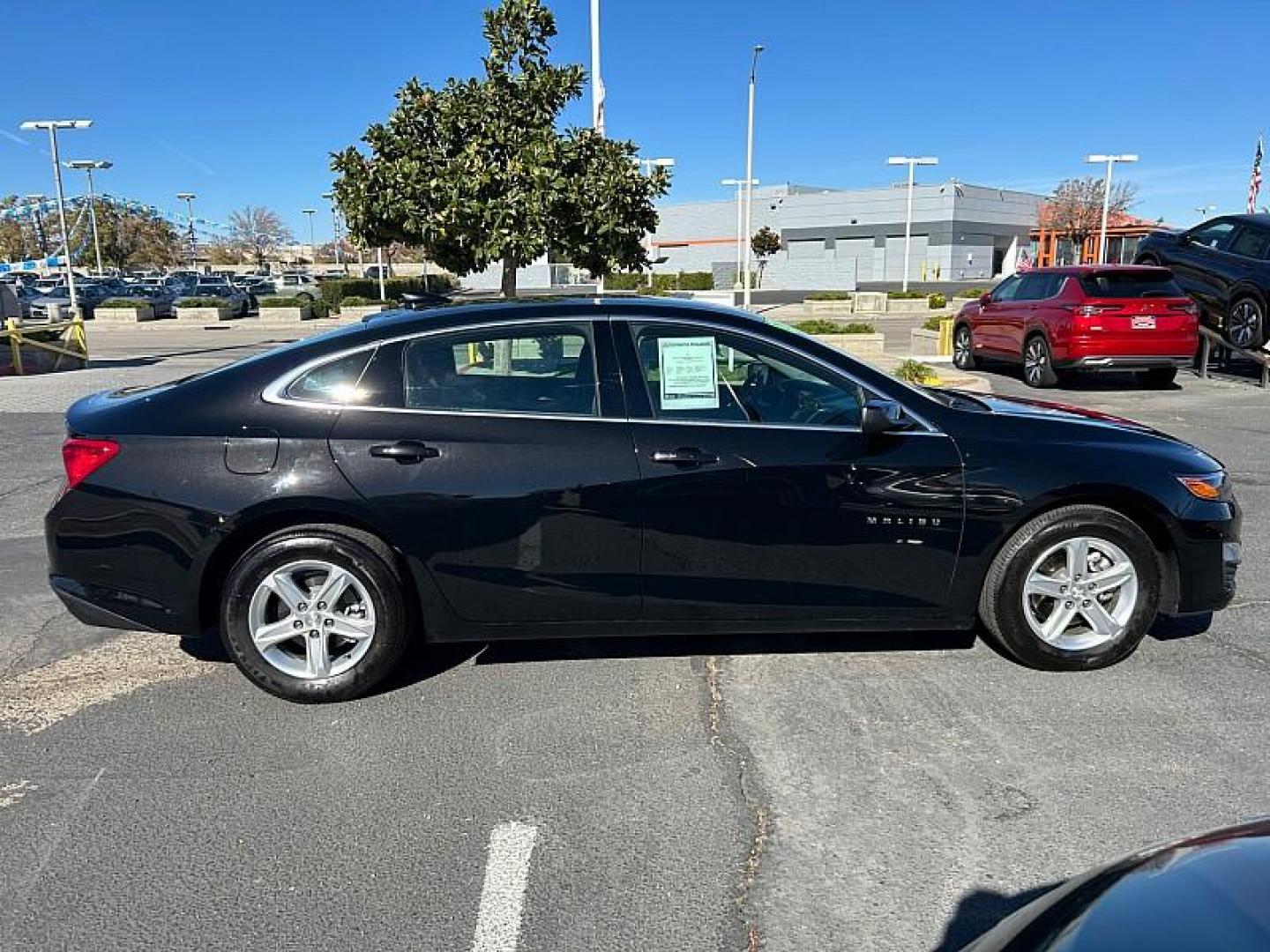 2024 BLACK Chevrolet Malibu (1G1ZD5ST2RF) with an 4-Cyl Turbo 1.5 Liter engine, Automatic CVT transmission, located at 412 Auto Vista Drive, Palmdale, CA, 93551, (661) 945-0620, 34.592636, -118.136681 - Photo#11