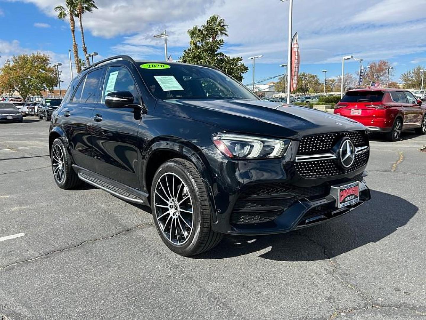 2020 BLACK Mercedes-Benz GLE-Class (4JGFB4JB8LA) with an 4-Cyl Turbo 2.0 Liter engine, Automatic 9-Spd 9G-Tronic transmission, located at 412 Auto Vista Drive, Palmdale, CA, 93551, (661) 945-0620, 34.592636, -118.136681 - Photo#0