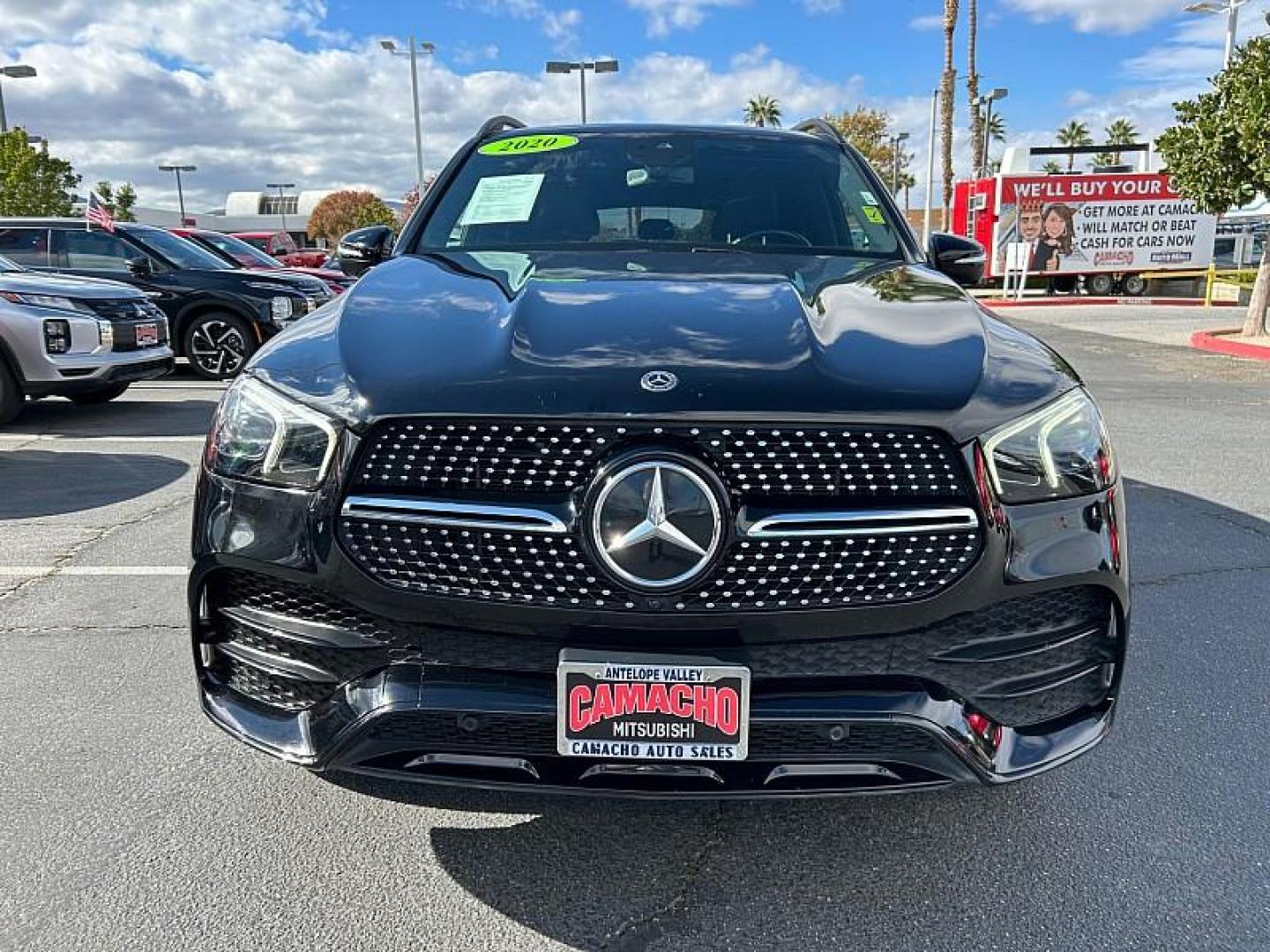 2020 BLACK Mercedes-Benz GLE-Class (4JGFB4JB8LA) with an 4-Cyl Turbo 2.0 Liter engine, Automatic 9-Spd 9G-Tronic transmission, located at 412 Auto Vista Drive, Palmdale, CA, 93551, (661) 945-0620, 34.592636, -118.136681 - Photo#1