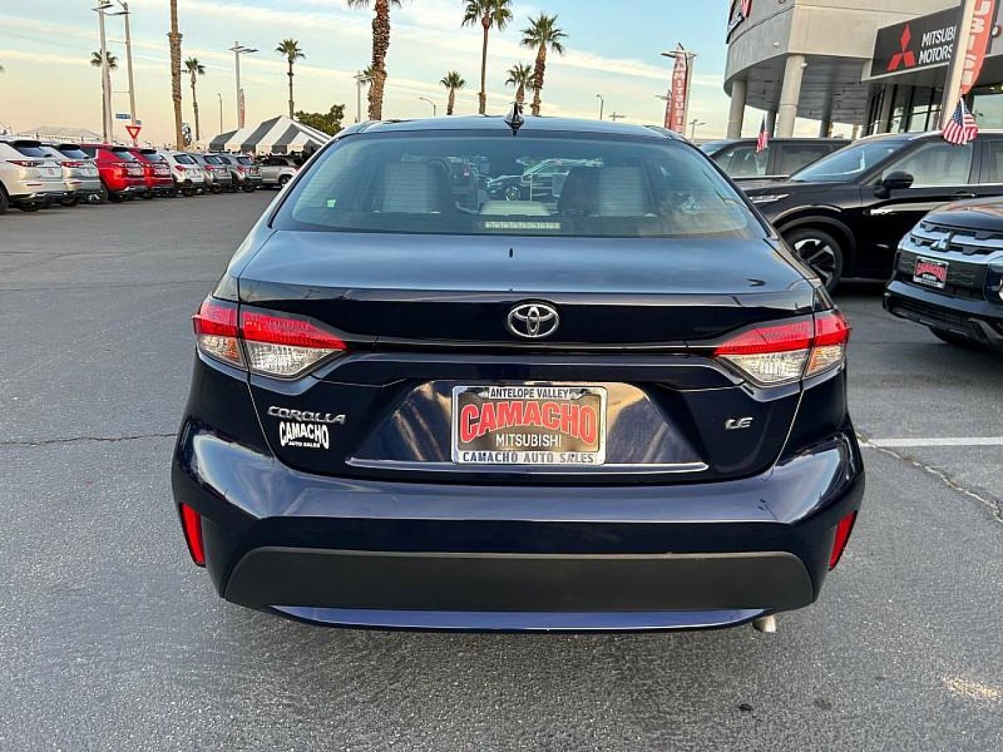 2022 BLUE Toyota Corolla (5YFEPMAE9NP) with an 4-Cyl 1.8 Liter engine, Automatic CVTi-S transmission, located at 412 Auto Vista Drive, Palmdale, CA, 93551, (661) 945-0620, 34.592636, -118.136681 - Photo#7