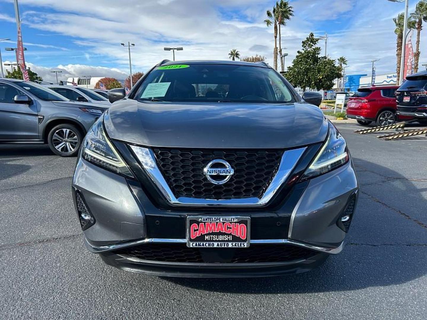 2021 GRAY Nissan Murano (5N1AZ2BJ9MC) with an V6 3.5 Liter engine, Automatic Xtronic CVT transmission, located at 412 Auto Vista Drive, Palmdale, CA, 93551, (661) 945-0620, 34.592636, -118.136681 - Photo#1