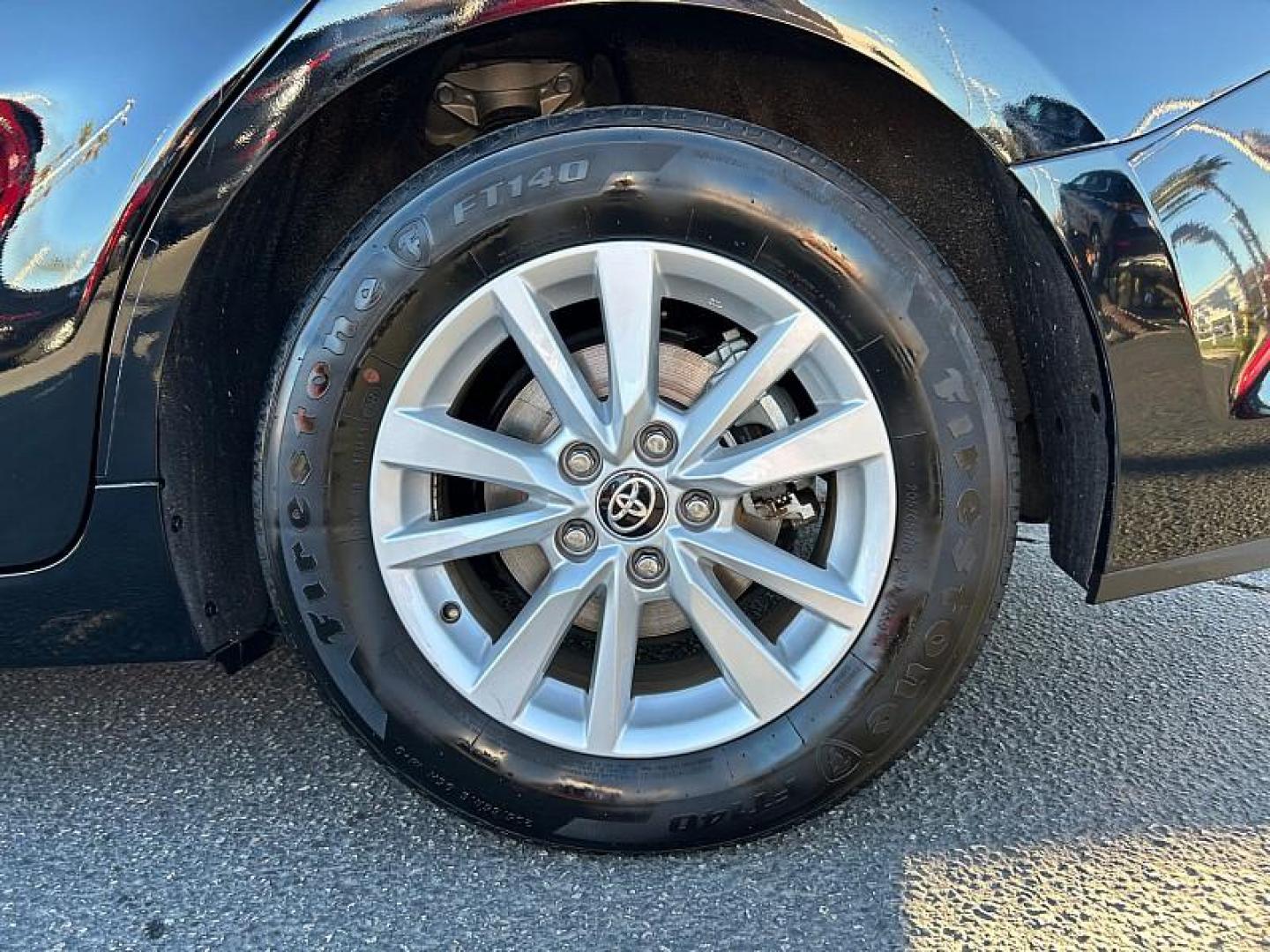 2025 BLACK Toyota Camry (4T1DAACK7SU) with an 4-Cyl Hybrid 2.5 Liter engine, Automatic CVT transmission, located at 412 Auto Vista Drive, Palmdale, CA, 93551, (661) 945-0620, 34.592636, -118.136681 - Photo#9