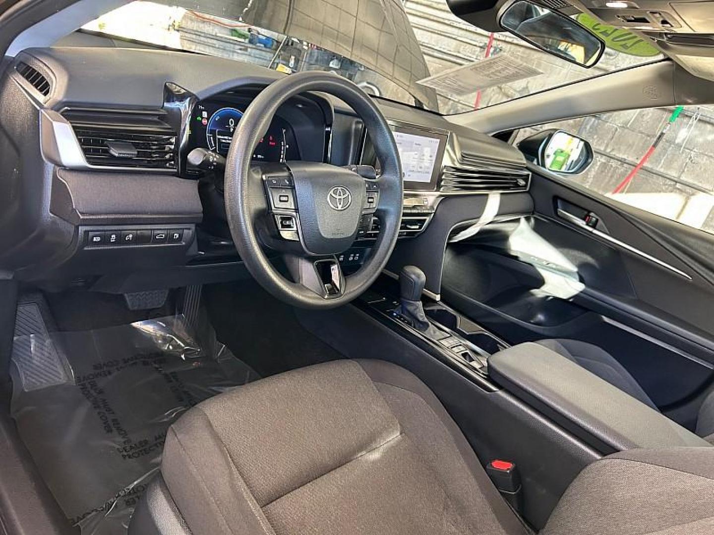 2025 BLACK Toyota Camry (4T1DAACK7SU) with an 4-Cyl Hybrid 2.5 Liter engine, Automatic CVT transmission, located at 412 Auto Vista Drive, Palmdale, CA, 93551, (661) 945-0620, 34.592636, -118.136681 - Photo#18
