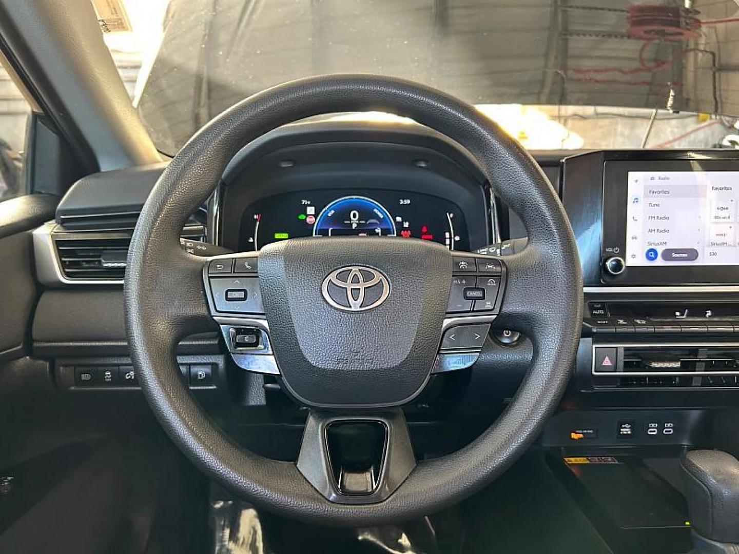 2025 BLACK Toyota Camry (4T1DAACK7SU) with an 4-Cyl Hybrid 2.5 Liter engine, Automatic CVT transmission, located at 412 Auto Vista Drive, Palmdale, CA, 93551, (661) 945-0620, 34.592636, -118.136681 - Photo#25