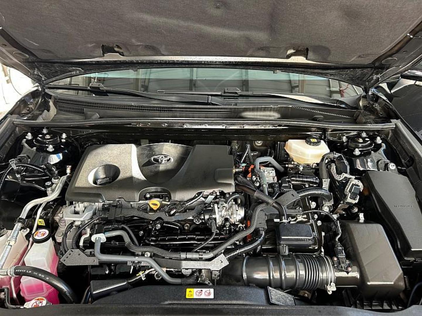 2025 BLACK Toyota Camry (4T1DAACK7SU) with an 4-Cyl Hybrid 2.5 Liter engine, Automatic CVT transmission, located at 412 Auto Vista Drive, Palmdale, CA, 93551, (661) 945-0620, 34.592636, -118.136681 - Photo#27