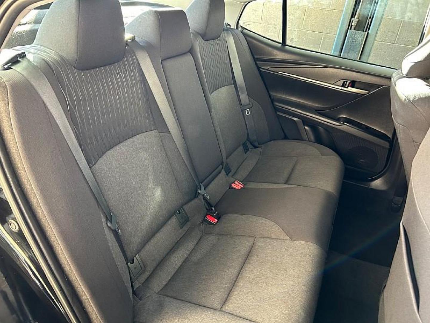 2025 BLACK Toyota Camry (4T1DAACK7SU) with an 4-Cyl Hybrid 2.5 Liter engine, Automatic CVT transmission, located at 412 Auto Vista Drive, Palmdale, CA, 93551, (661) 945-0620, 34.592636, -118.136681 - Photo#29