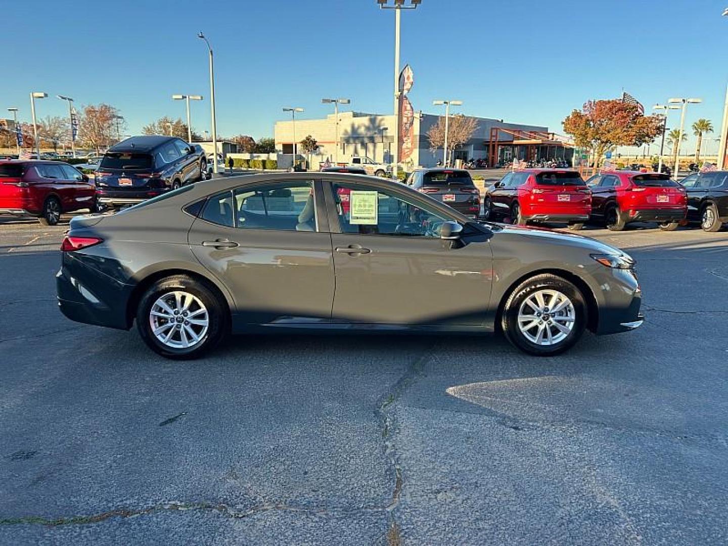 2025 GRAY Toyota Camry (4T1DAACK6SU) with an 4-Cyl Hybrid 2.5 Liter engine, Automatic CVT transmission, located at 412 Auto Vista Drive, Palmdale, CA, 93551, (661) 945-0620, 34.592636, -118.136681 - Photo#36