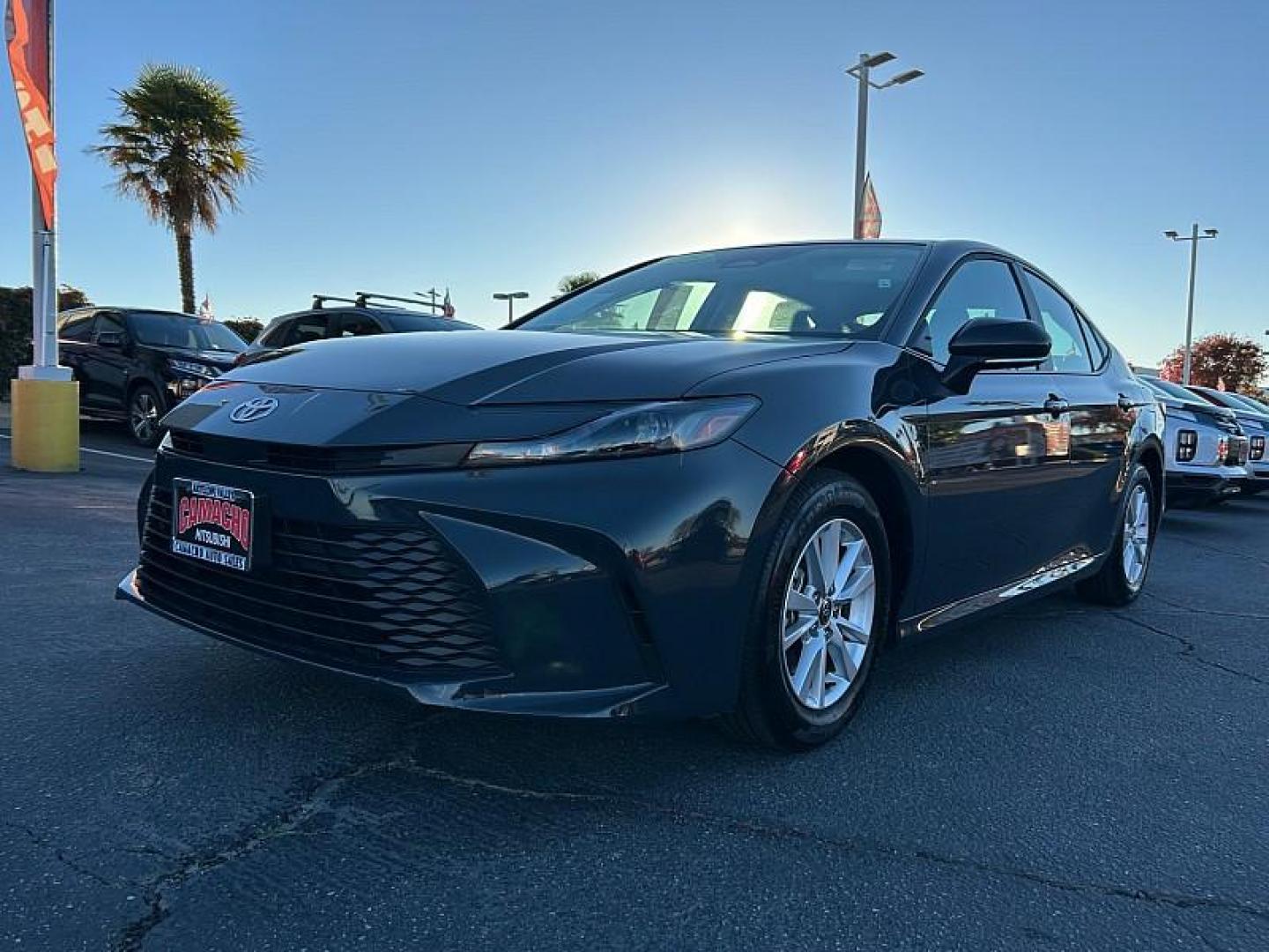 2025 GRAY Toyota Camry (4T1DAACK6SU) with an 4-Cyl Hybrid 2.5 Liter engine, Automatic CVT transmission, located at 412 Auto Vista Drive, Palmdale, CA, 93551, (661) 945-0620, 34.592636, -118.136681 - Photo#38