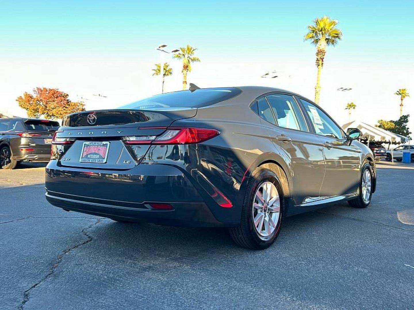 2025 GRAY Toyota Camry (4T1DAACK6SU) with an 4-Cyl Hybrid 2.5 Liter engine, Automatic CVT transmission, located at 412 Auto Vista Drive, Palmdale, CA, 93551, (661) 945-0620, 34.592636, -118.136681 - Photo#9