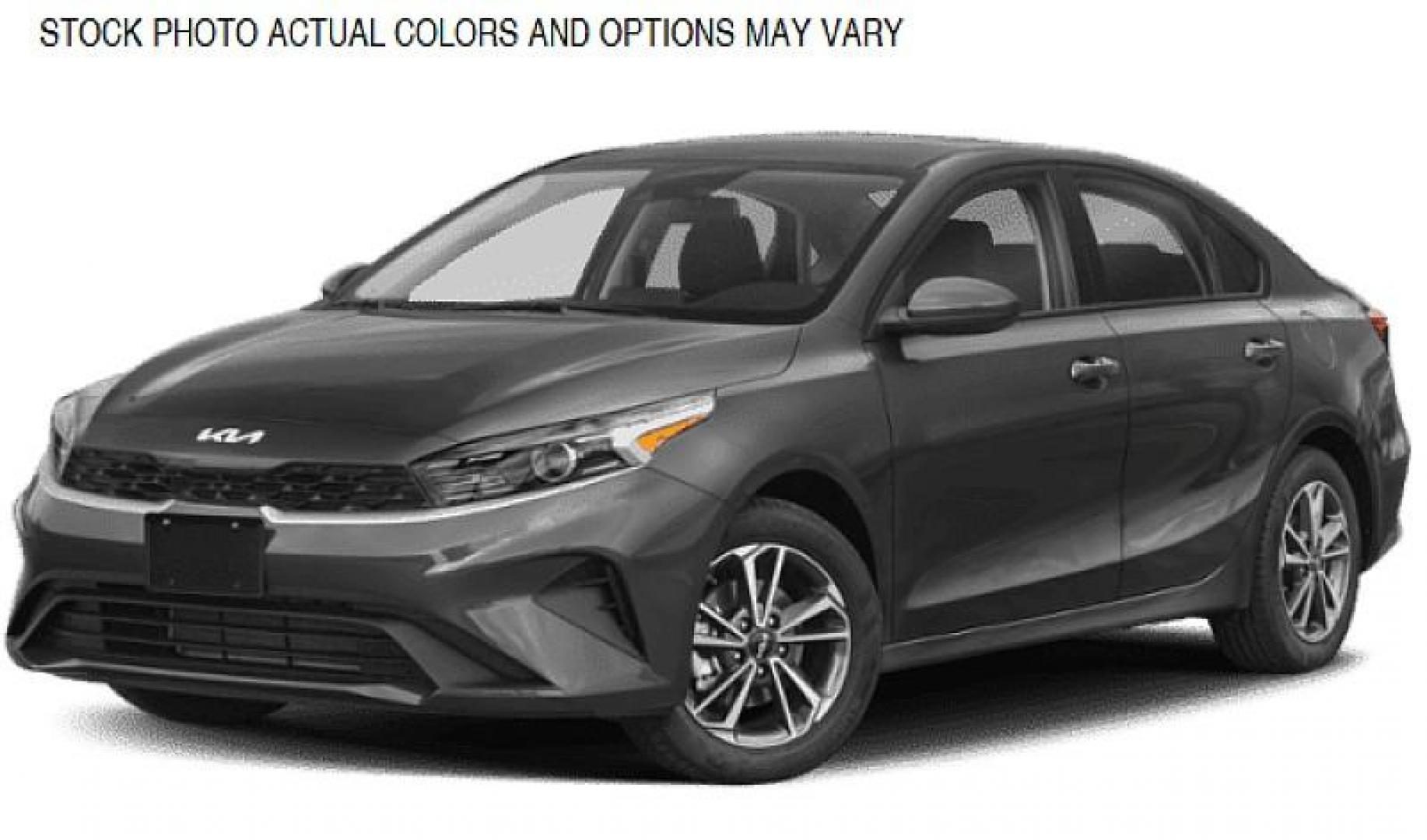 2023 GRAY Kia Forte (3KPF24AD2PE) with an 4-Cyl 2.0 Liter engine, Automatic IVT transmission, located at 412 Auto Vista Drive, Palmdale, CA, 93551, (661) 945-0620, 34.592636, -118.136681 - Photo#0
