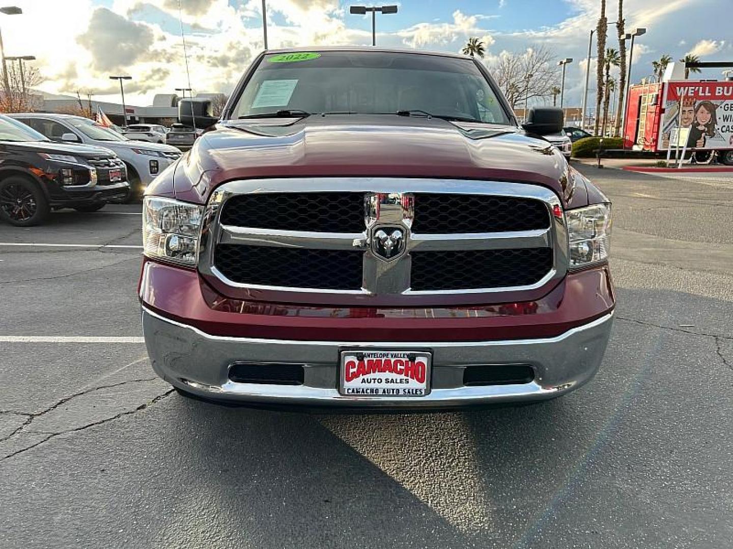 2022 RED Ram 1500 Classic 2WD (1C6RR6LG3NS) with an V8 HEMI 5.7 Liter engine, Automatic 8-Spd transmission, located at 412 Auto Vista Drive, Palmdale, CA, 93551, (661) 945-0620, 34.592636, -118.136681 - Photo#53