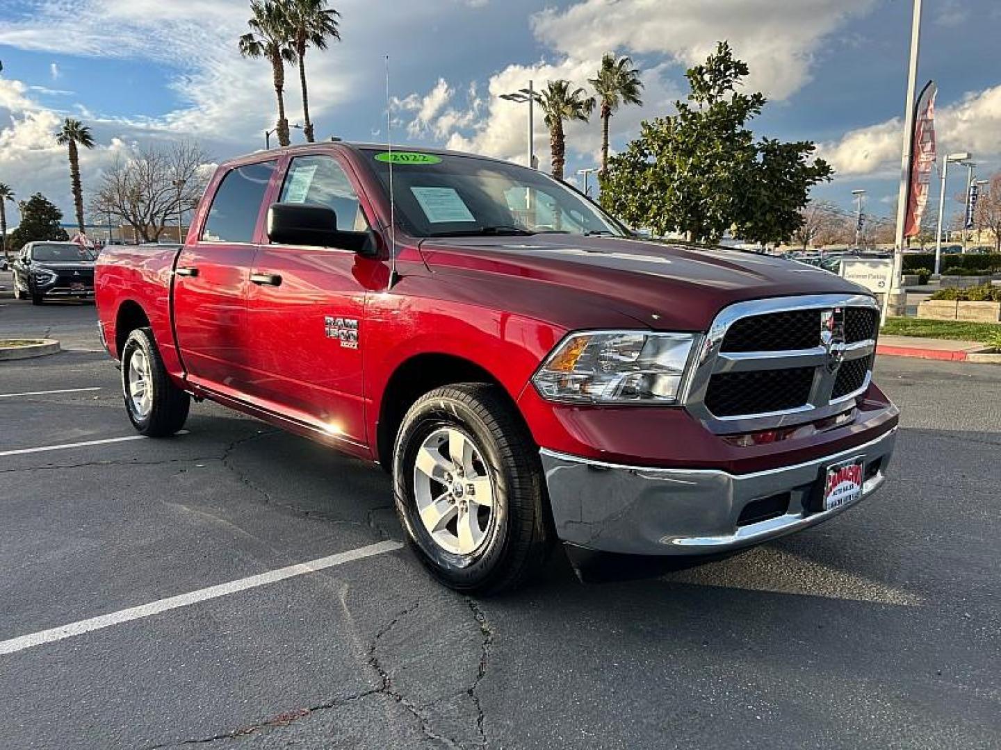 2022 RED Ram 1500 Classic 2WD (1C6RR6LG3NS) with an V8 HEMI 5.7 Liter engine, Automatic 8-Spd transmission, located at 412 Auto Vista Drive, Palmdale, CA, 93551, (661) 945-0620, 34.592636, -118.136681 - Photo#63