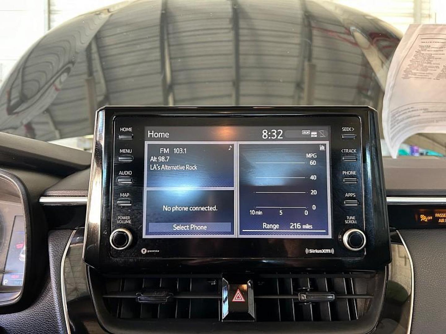 2022 BLACK Toyota Corolla (5YFEPMAE9NP) with an 4-Cyl 1.8 Liter engine, Automatic CVTi-S transmission, located at 412 Auto Vista Drive, Palmdale, CA, 93551, (661) 945-0620, 34.592636, -118.136681 - Photo#21