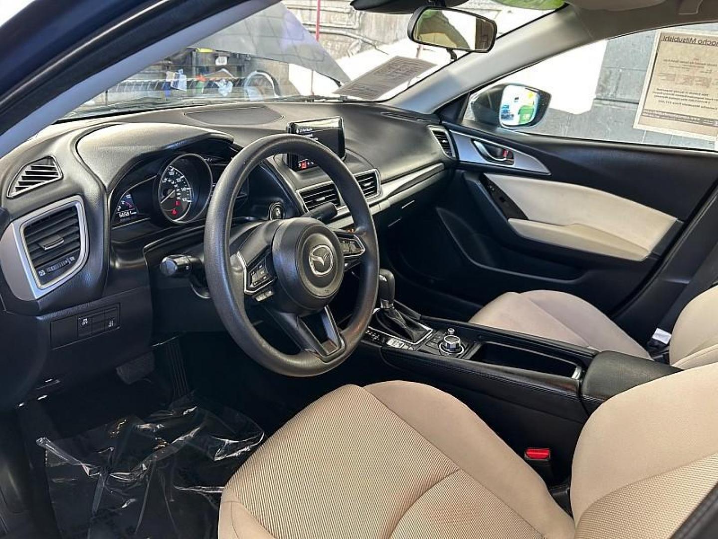 2018 BLUE Mazda Mazda3 (3MZBN1U70JM) with an 4-Cyl SKYACTIV-G 2.0L engine, Auto 6-Spd SKYACTIV-Drv transmission, located at 412 Auto Vista Drive, Palmdale, CA, 93551, (661) 945-0620, 34.592636, -118.136681 - Photo#12