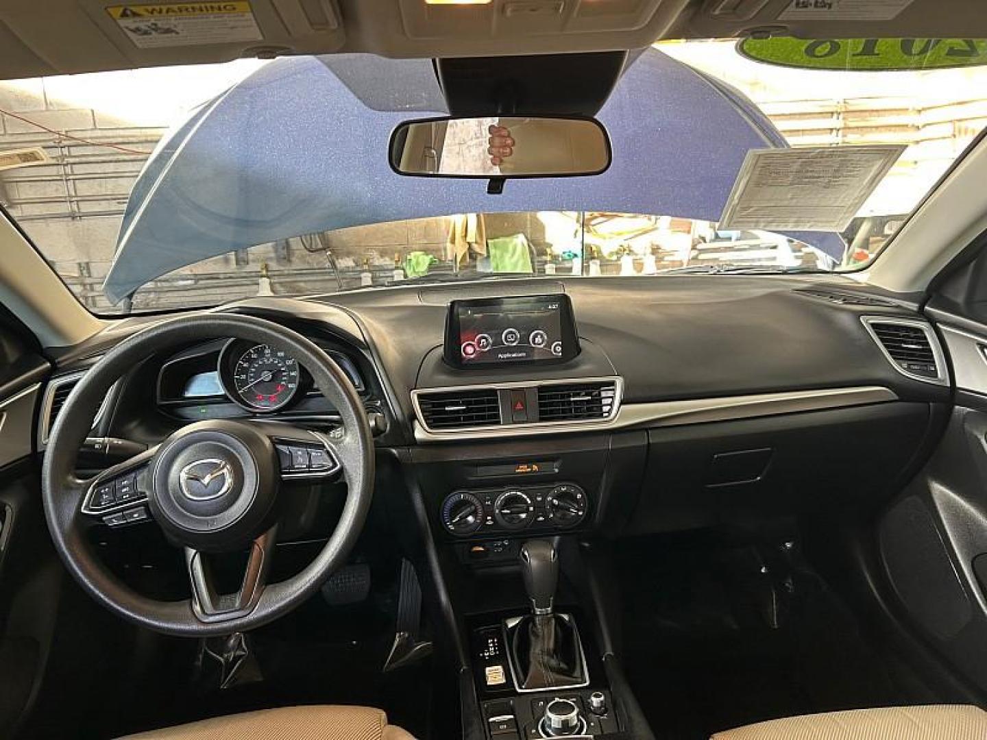 2018 BLUE Mazda Mazda3 (3MZBN1U70JM) with an 4-Cyl SKYACTIV-G 2.0L engine, Auto 6-Spd SKYACTIV-Drv transmission, located at 412 Auto Vista Drive, Palmdale, CA, 93551, (661) 945-0620, 34.592636, -118.136681 - Photo#34