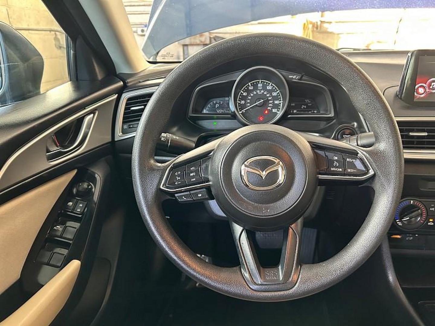 2018 BLUE Mazda Mazda3 (3MZBN1U70JM) with an 4-Cyl SKYACTIV-G 2.0L engine, Auto 6-Spd SKYACTIV-Drv transmission, located at 412 Auto Vista Drive, Palmdale, CA, 93551, (661) 945-0620, 34.592636, -118.136681 - Photo#44