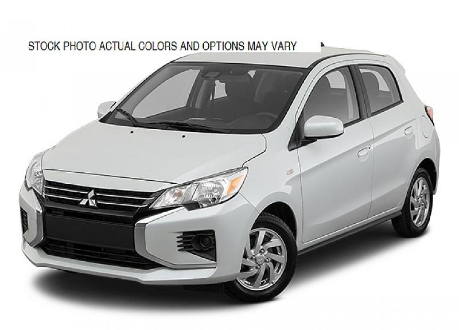 2021 WHITE Mitsubishi Mirage (ML32AUHJ5MH) with an 3-Cyl 1.2 Liter engine, Automatic CVT transmission, located at 412 Auto Vista Drive, Palmdale, CA, 93551, (661) 945-0620, 34.592636, -118.136681 - Photo#0