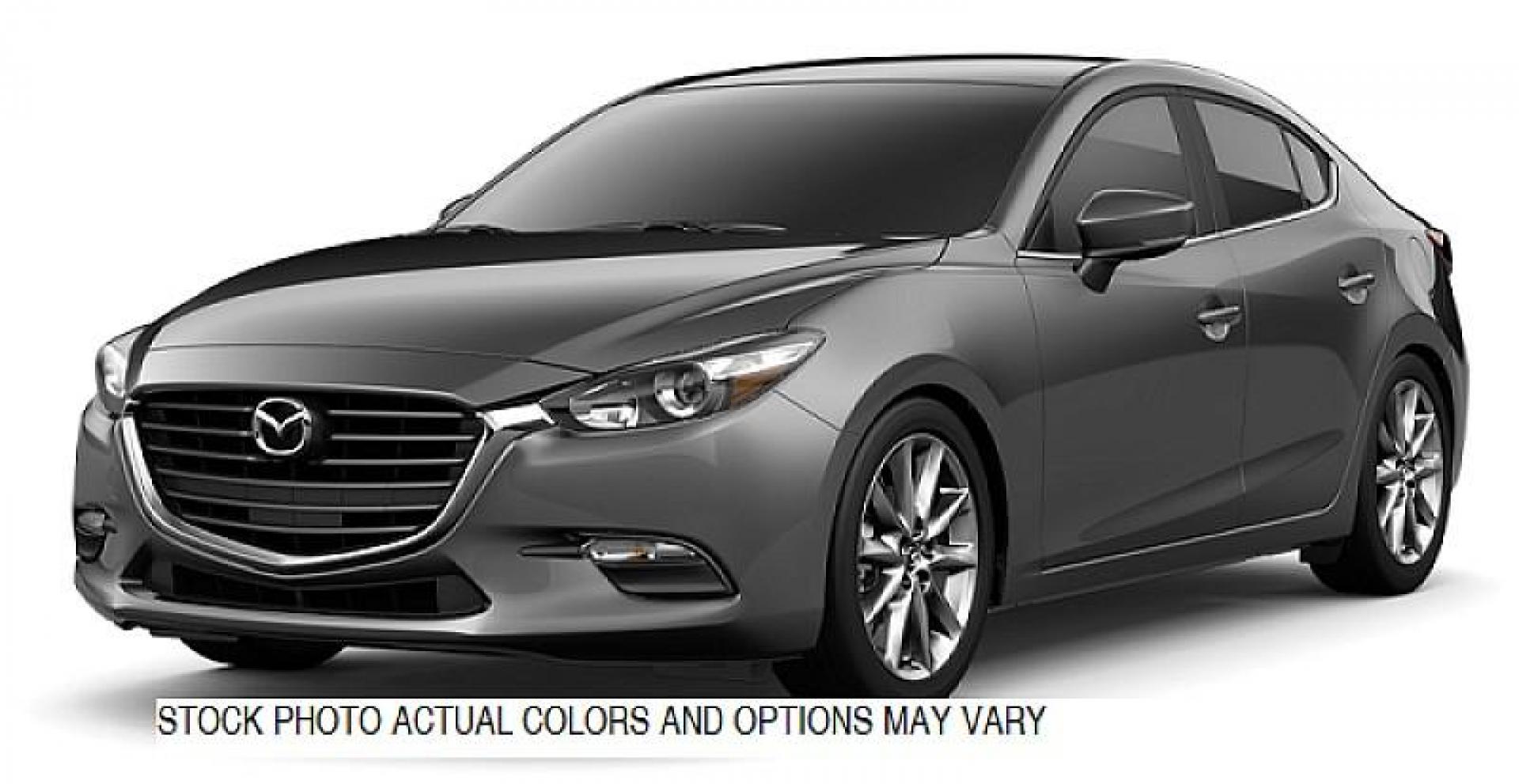 2018 GRAY Mazda Mazda3 (JM1BN1V37J1) with an 4-Cyl SKYACTIV-G 2.5L engine, Auto 6-Spd SKYACTIV-Drv transmission, located at 412 Auto Vista Drive, Palmdale, CA, 93551, (661) 945-0620, 34.592636, -118.136681 - Photo#0