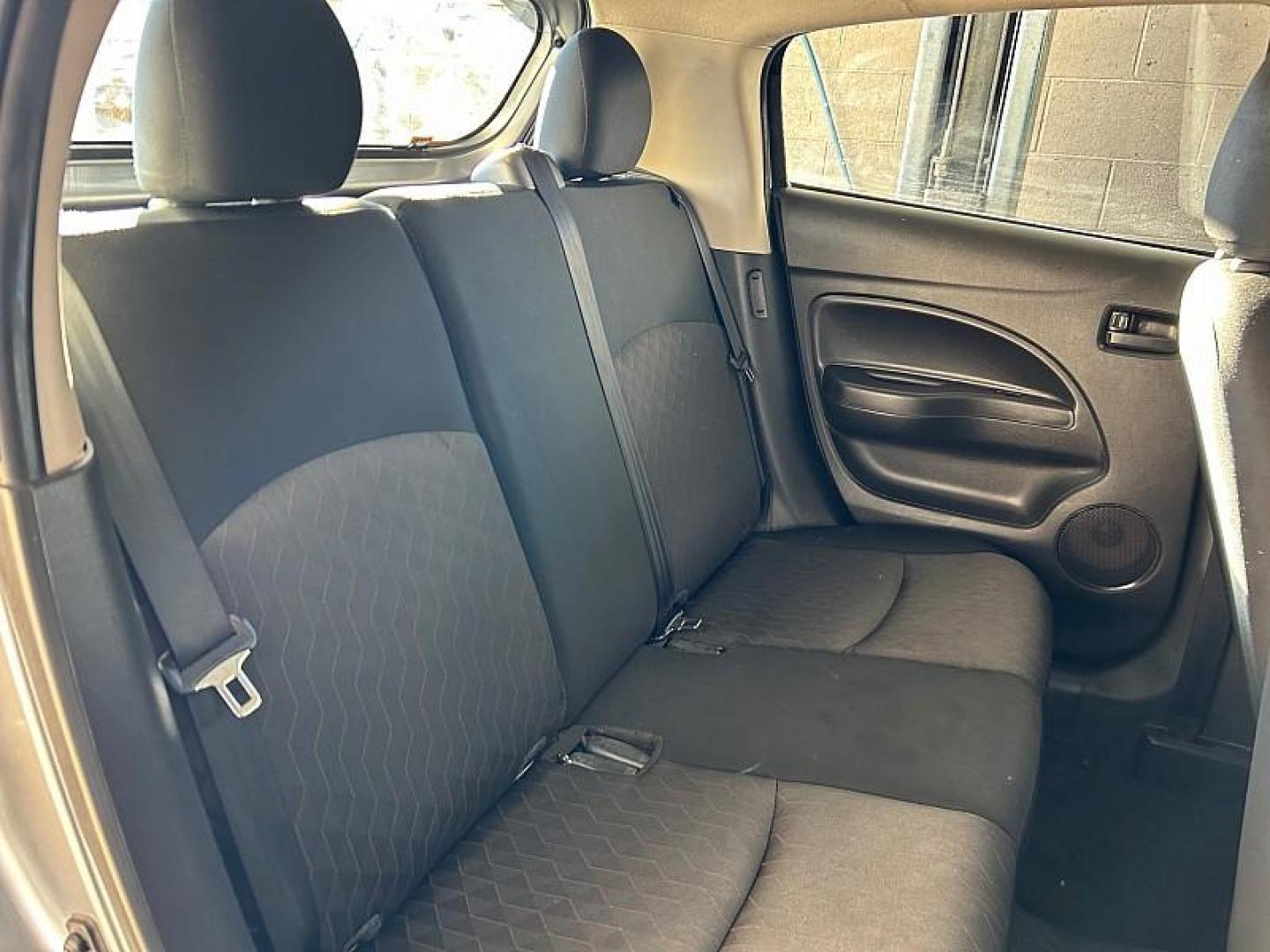 2022 GRAY Mitsubishi Mirage (ML32AUHJ4NH) with an 3-Cyl 1.2 Liter engine, Automatic CVT transmission, located at 412 Auto Vista Drive, Palmdale, CA, 93551, (661) 945-0620, 34.592636, -118.136681 - Photo#20