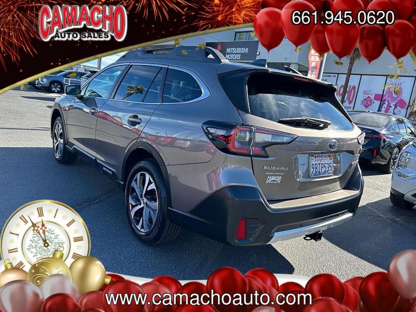 2022 BROWN Subaru Outback (4S4BTANC7N3) with an 4-Cyl 2.5 Liter engine, Automatic CVT w/Lineartronic transmission, located at 412 Auto Vista Drive, Palmdale, CA, 93551, (661) 945-0620, 34.592636, -118.136681 - Photo#6