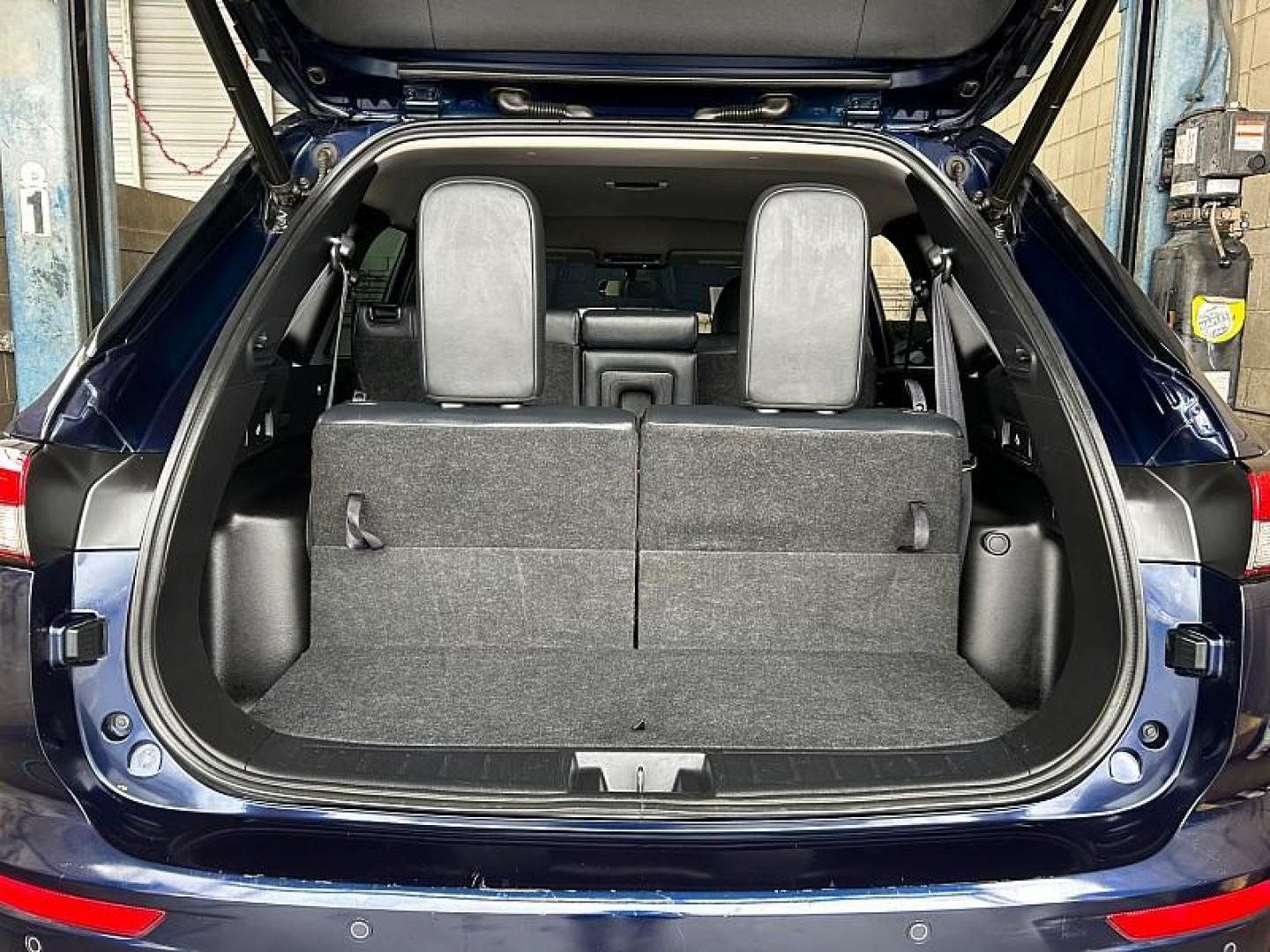 2023 BLUE Mitsubishi Outlander (JA4J4UA83PZ) with an 4-Cyl 2.5 Liter engine, Automatic CVT transmission, located at 412 Auto Vista Drive, Palmdale, CA, 93551, (661) 945-0620, 34.592636, -118.136681 - Photo#29