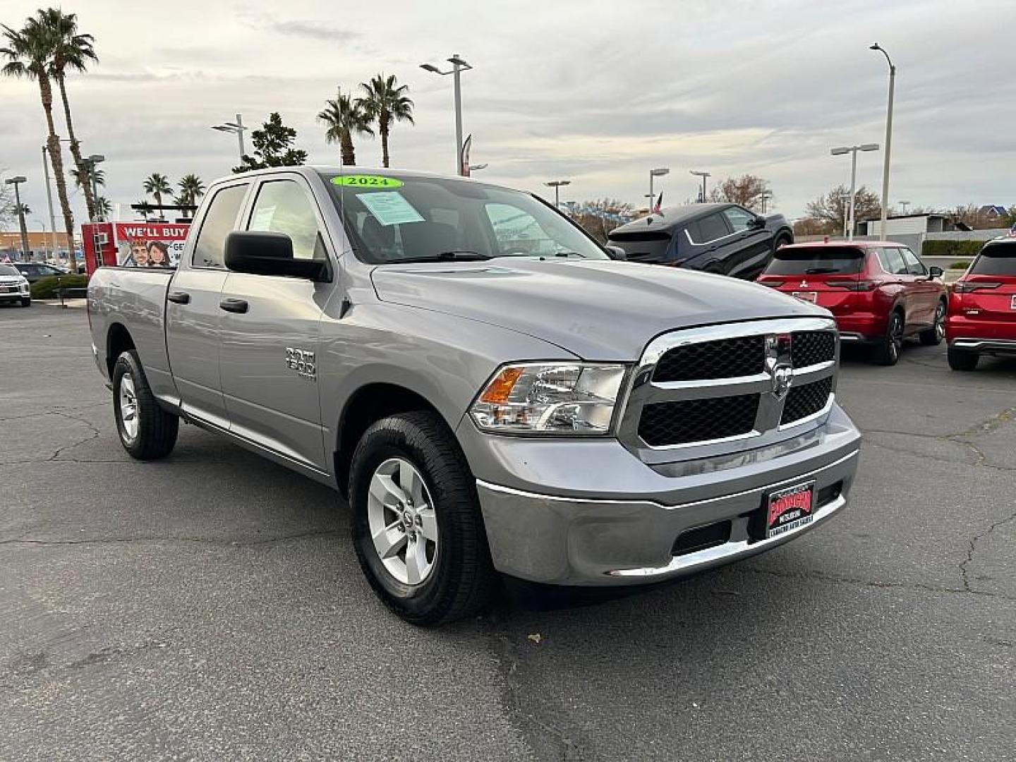 2024 SILVER Ram 1500 Classic 2WD (1C6RR6GG8RS) with an 6-Cyl 3.6 Liter engine, Automatic 8-Spd transmission, located at 412 Auto Vista Drive, Palmdale, CA, 93551, (661) 945-0620, 34.592636, -118.136681 - Photo#0