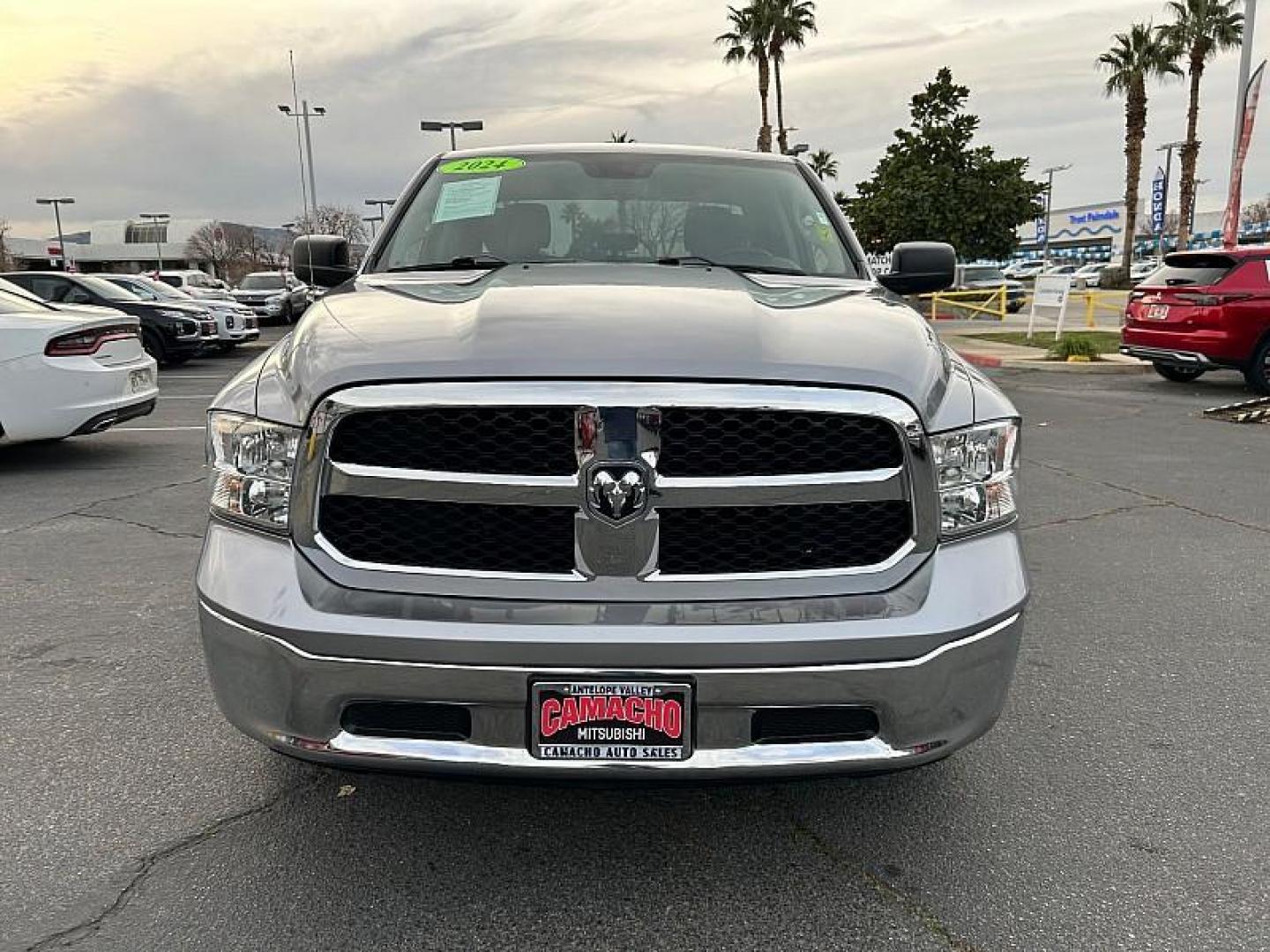 2024 SILVER Ram 1500 Classic 2WD (1C6RR6GG8RS) with an 6-Cyl 3.6 Liter engine, Automatic 8-Spd transmission, located at 412 Auto Vista Drive, Palmdale, CA, 93551, (661) 945-0620, 34.592636, -118.136681 - Photo#1
