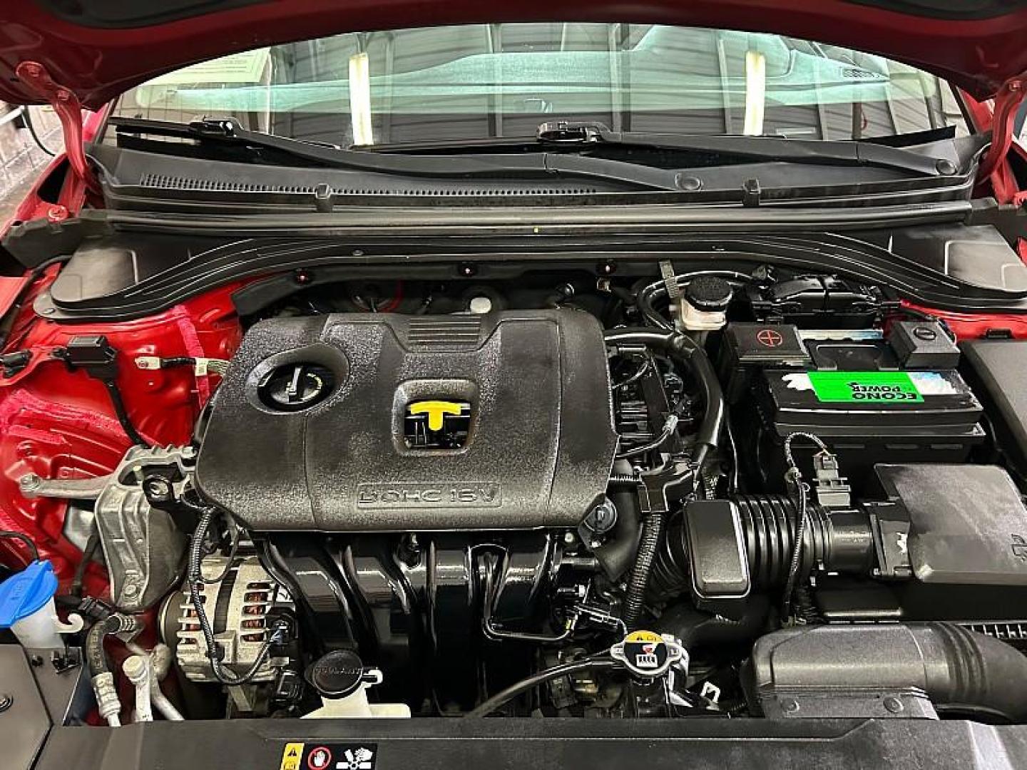 2020 RED Hyundai Elantra (KMHD84LF0LU) with an 4-Cyl 2.0 Liter engine, Automatic IVT transmission, located at 412 Auto Vista Drive, Palmdale, CA, 93551, (661) 945-0620, 34.592636, -118.136681 - Photo#21