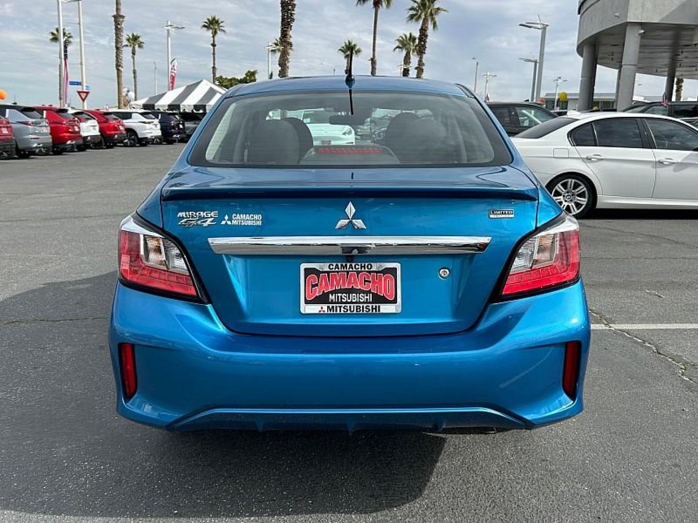 2024 BLUE Mitsubishi Mirage G4 (ML32FUFJ4RH) with an 3-Cyl 1.2 Liter engine, Automatic CVT transmission, located at 412 Auto Vista Drive, Palmdale, CA, 93551, (661) 945-0620, 34.592636, -118.136681 - Photo#5