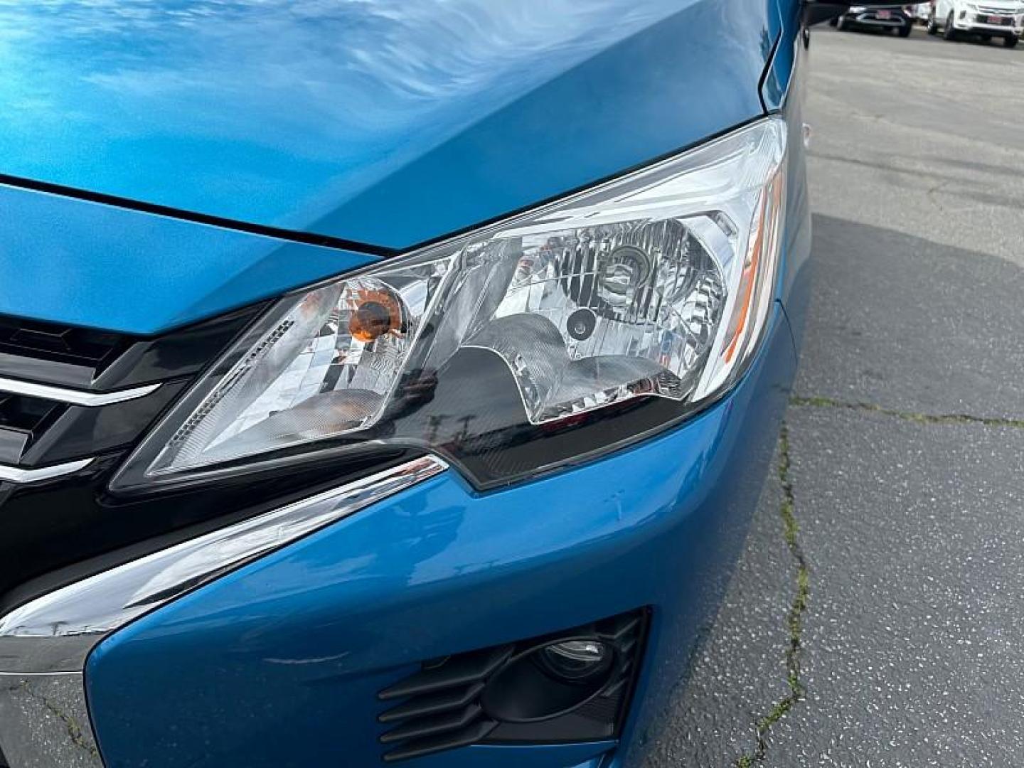 2024 BLUE Mitsubishi Mirage G4 (ML32FUFJ4RH) with an 3-Cyl 1.2 Liter engine, Automatic CVT transmission, located at 412 Auto Vista Drive, Palmdale, CA, 93551, (661) 945-0620, 34.592636, -118.136681 - Photo#9