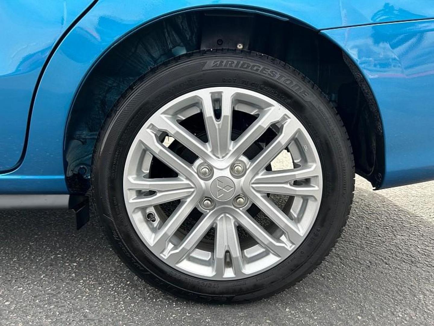 2024 BLUE Mitsubishi Mirage G4 (ML32FUFJ4RH) with an 3-Cyl 1.2 Liter engine, Automatic CVT transmission, located at 412 Auto Vista Drive, Palmdale, CA, 93551, (661) 945-0620, 34.592636, -118.136681 - Photo#11