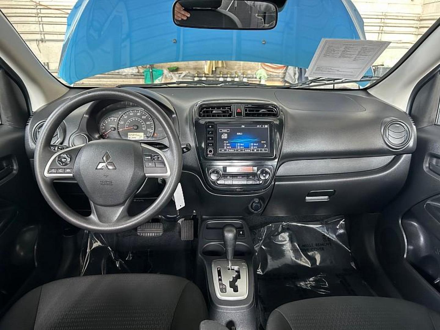 2024 BLUE Mitsubishi Mirage G4 (ML32FUFJ4RH) with an 3-Cyl 1.2 Liter engine, Automatic CVT transmission, located at 412 Auto Vista Drive, Palmdale, CA, 93551, (661) 945-0620, 34.592636, -118.136681 - Photo#22