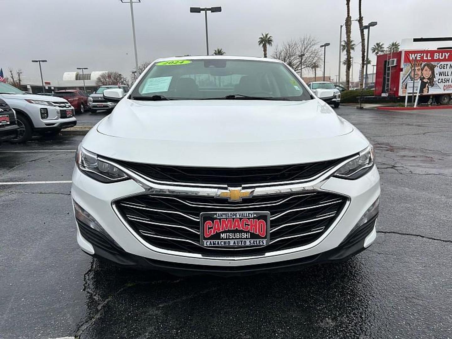 2024 WHITE Chevrolet Malibu (1G1ZE5ST0RF) with an 4-Cyl Turbo 1.5 Liter engine, Automatic CVT transmission, located at 412 Auto Vista Drive, Palmdale, CA, 93551, (661) 945-0620, 34.592636, -118.136681 - Photo#1