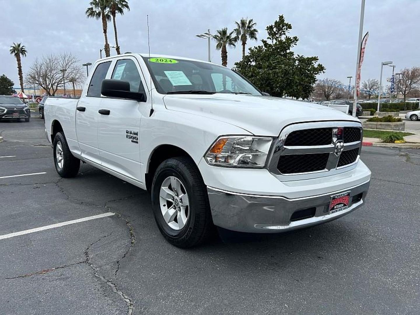 2024 WHITE Ram 1500 Classic 2WD (1C6RR6GGXRS) with an 6-Cyl 3.6 Liter engine, Automatic 8-Spd transmission, located at 412 Auto Vista Drive, Palmdale, CA, 93551, (661) 945-0620, 34.592636, -118.136681 - Photo#0