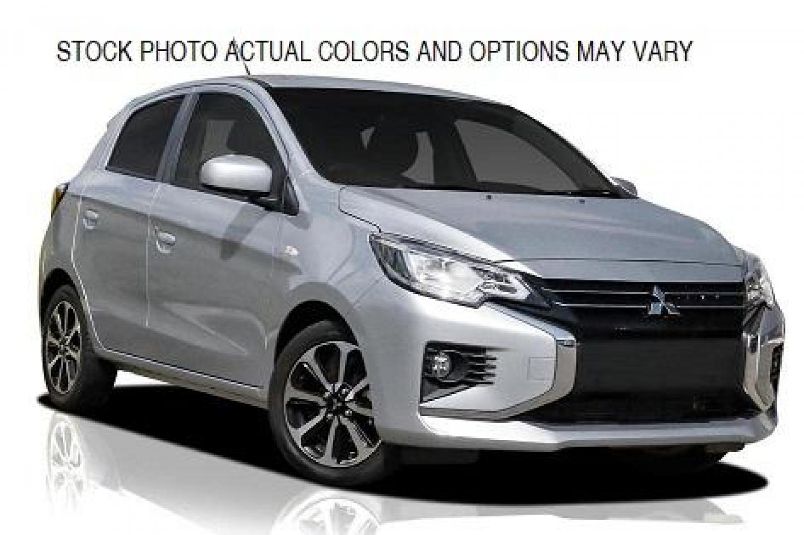 2021 SILVER Mitsubishi Mirage (ML32AUHJ9MH) with an 3-Cyl 1.2 Liter engine, Automatic CVT transmission, located at 412 Auto Vista Drive, Palmdale, CA, 93551, (661) 945-0620, 34.592636, -118.136681 - Photo#0