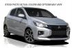 2021 SILVER Mitsubishi Mirage (ML32AUHJ9MH) with an 3-Cyl 1.2 Liter engine, Automatic CVT transmission, located at 412 Auto Vista Drive, Palmdale, CA, 93551, (661) 945-0620, 34.592636, -118.136681 - Photo#0