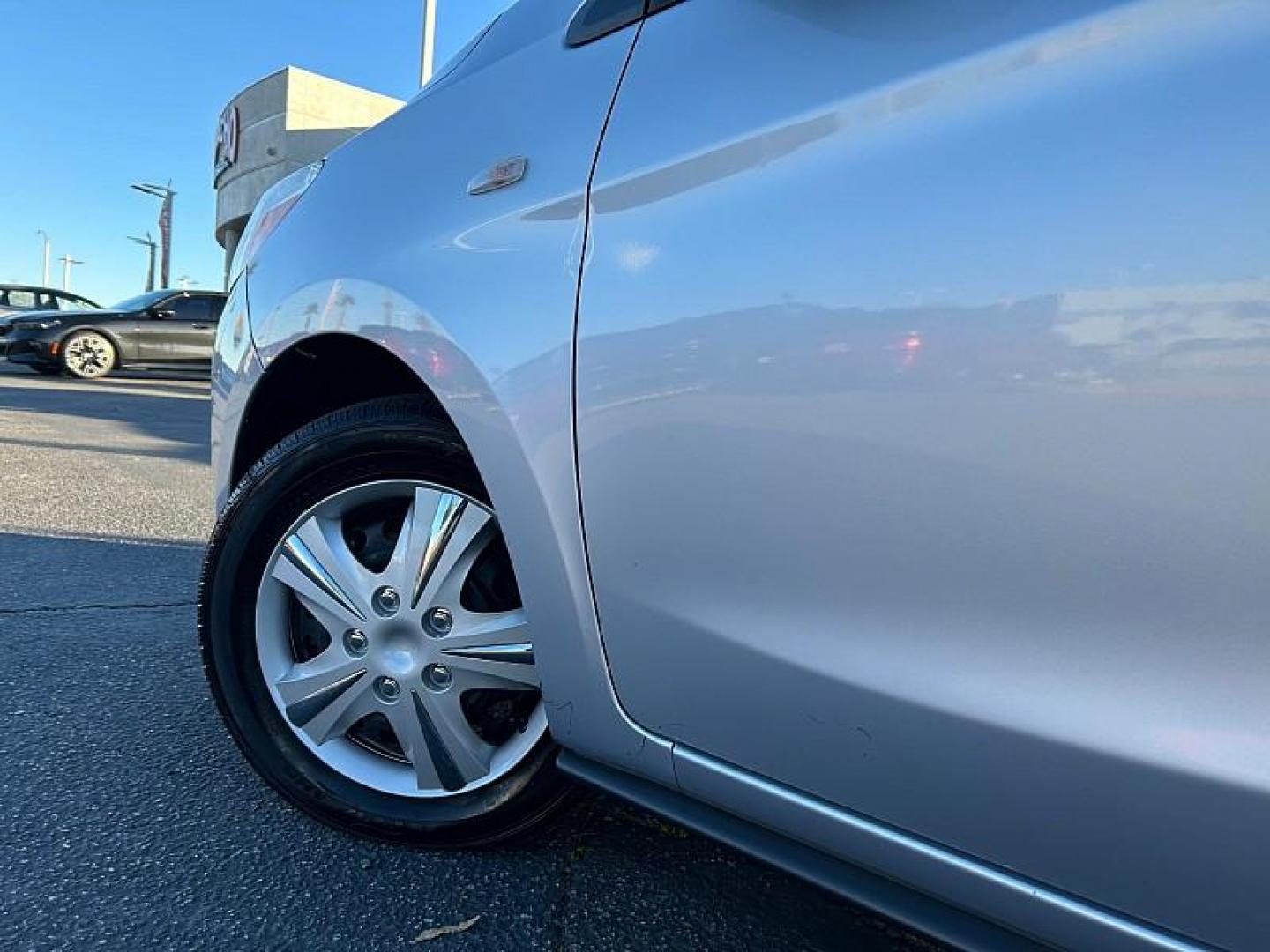 2021 SILVER Mitsubishi Mirage (ML32AUHJ9MH) with an 3-Cyl 1.2 Liter engine, Automatic CVT transmission, located at 412 Auto Vista Drive, Palmdale, CA, 93551, (661) 945-0620, 34.592636, -118.136681 - Photo#13