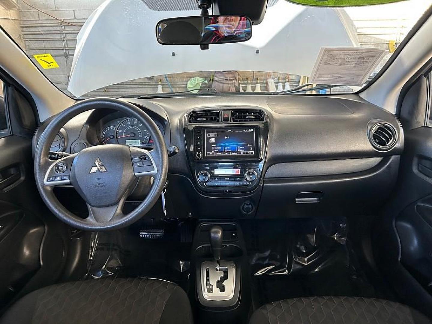 2021 SILVER Mitsubishi Mirage (ML32AUHJ9MH) with an 3-Cyl 1.2 Liter engine, Automatic CVT transmission, located at 412 Auto Vista Drive, Palmdale, CA, 93551, (661) 945-0620, 34.592636, -118.136681 - Photo#22