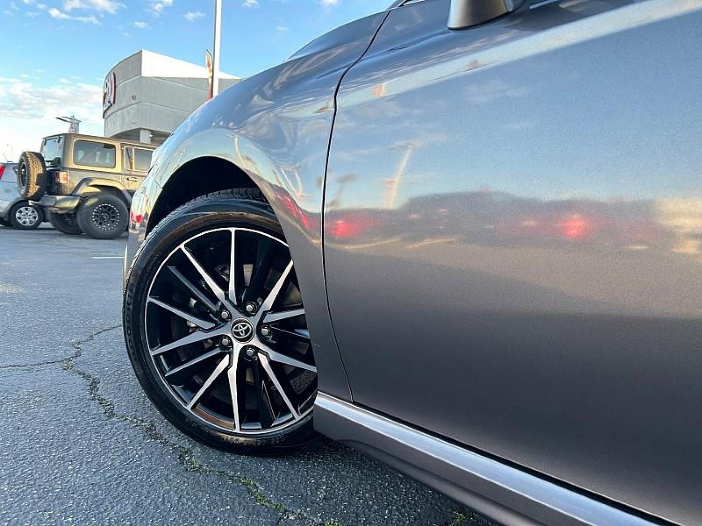 2023 GRAY Toyota Camry (4T1G11AK9PU) with an 4-Cyl 2.5 Liter engine, Automatic 8-Spd w/Sequential Shift transmission, located at 412 Auto Vista Drive, Palmdale, CA, 93551, (661) 945-0620, 34.592636, -118.136681 - Photo#11