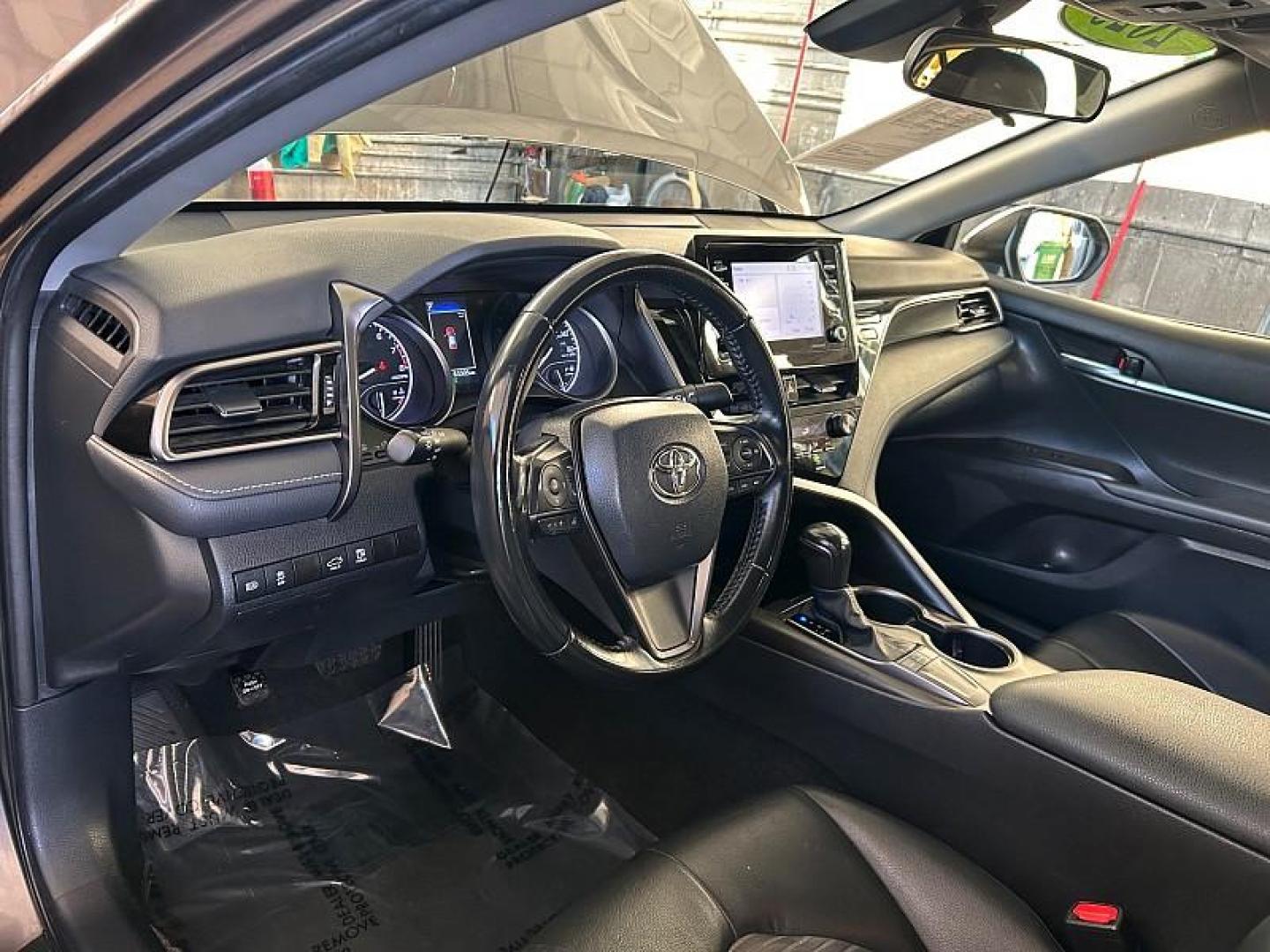 2023 GRAY Toyota Camry (4T1G11AK9PU) with an 4-Cyl 2.5 Liter engine, Automatic 8-Spd w/Sequential Shift transmission, located at 412 Auto Vista Drive, Palmdale, CA, 93551, (661) 945-0620, 34.592636, -118.136681 - Photo#17