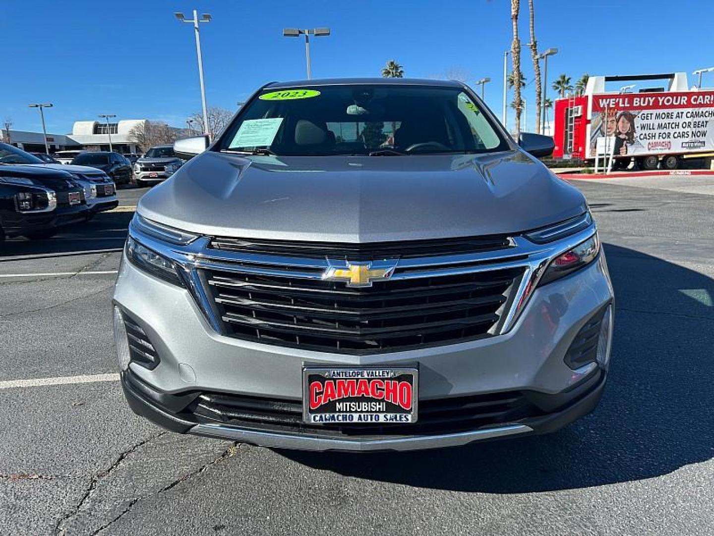 2023 GRAY Chevrolet Equinox (3GNAXKEG8PL) with an 4-Cyl Turbo 1.5 Liter engine, Automatic 6-Spd w/Overdrive transmission, located at 412 Auto Vista Drive, Palmdale, CA, 93551, (661) 945-0620, 34.592636, -118.136681 - Photo#1