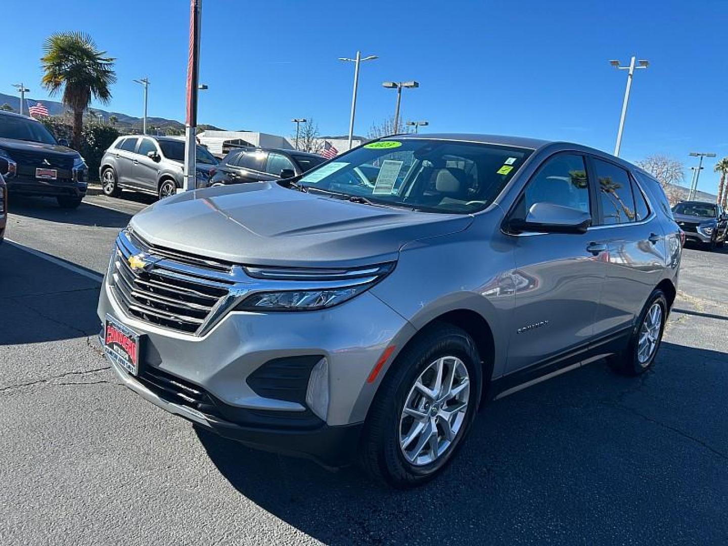 2023 GRAY Chevrolet Equinox (3GNAXKEG8PL) with an 4-Cyl Turbo 1.5 Liter engine, Automatic 6-Spd w/Overdrive transmission, located at 412 Auto Vista Drive, Palmdale, CA, 93551, (661) 945-0620, 34.592636, -118.136681 - Photo#2