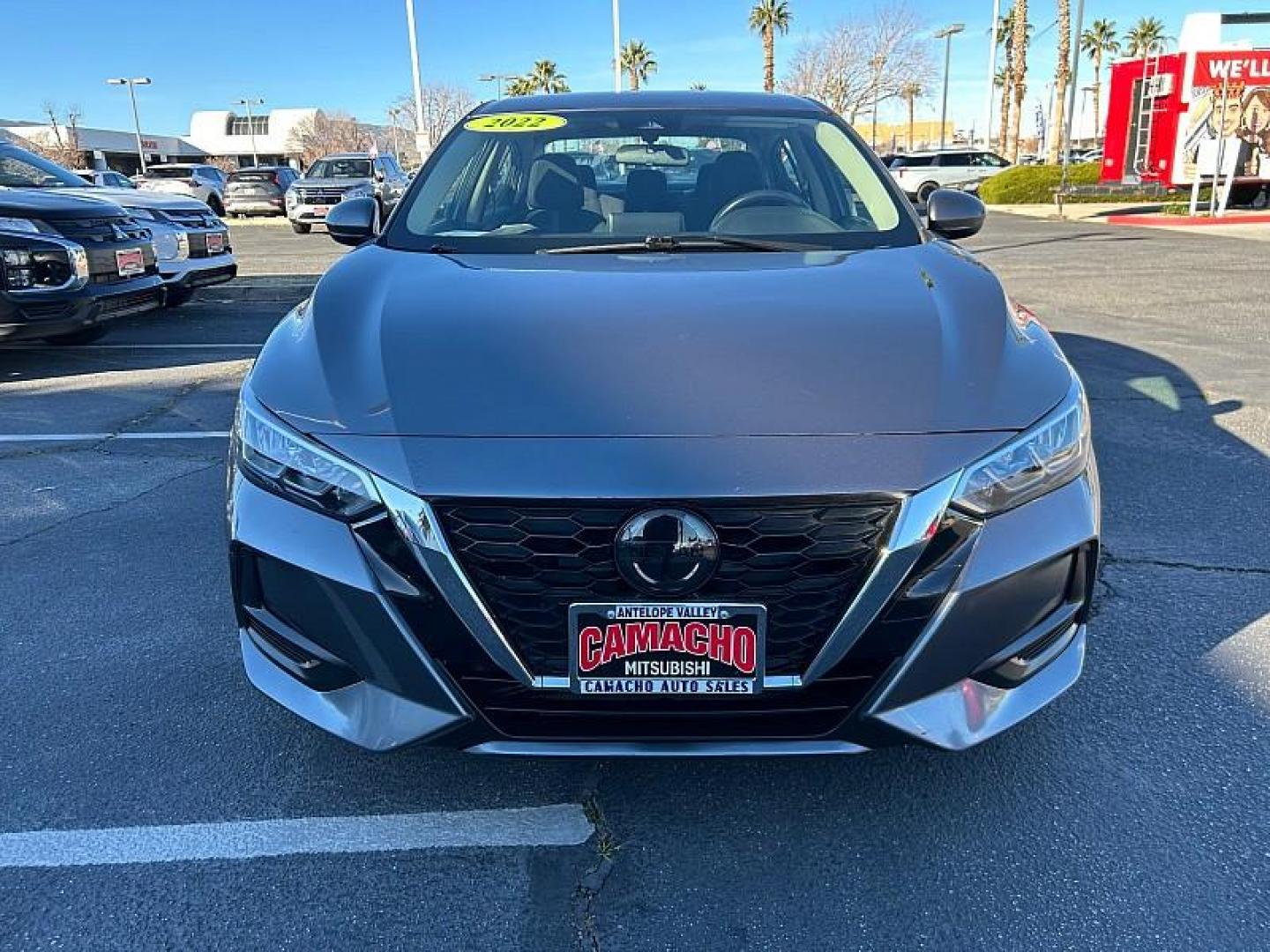 2022 GRAY Nissan Sentra (3N1AB8CV4NY) with an 4-Cyl 2.0 Liter engine, Automatic CVT w/Xtronic transmission, located at 412 Auto Vista Drive, Palmdale, CA, 93551, (661) 945-0620, 34.592636, -118.136681 - Photo#1