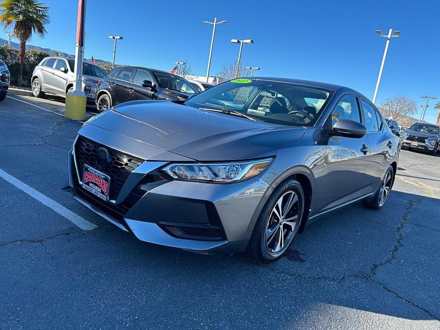 2022 GRAY Nissan Sentra (3N1AB8CV4NY) with an 4-Cyl 2.0 Liter engine, Automatic CVT w/Xtronic transmission, located at 412 Auto Vista Drive, Palmdale, CA, 93551, (661) 945-0620, 34.592636, -118.136681 - Photo#2